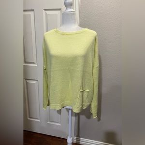 NWT Eileen Fisher Organic Linen Pullover Sz M